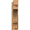 Ekena Millwork Balboa Block Rough Sawn Outlooker, Western Red Cedar, 6"W x 26"D x 26"H OUT06X26X26BOA05RWR - alternate 3